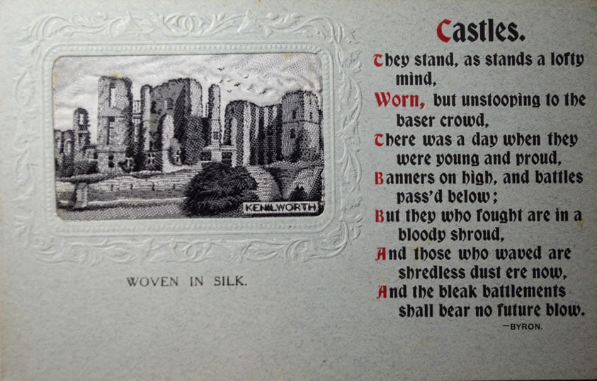 Kenilworth Castle, by Thomas Stevens (sc 204)