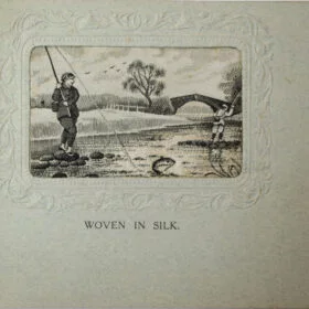 Stevens Silk Postcards and Silk Ephemera