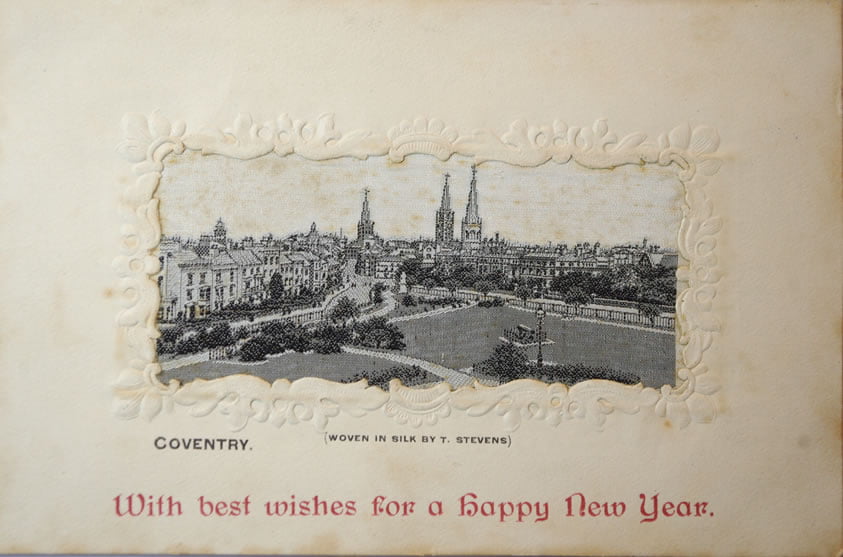Silk Postcard by Stevens Coventry (5)
