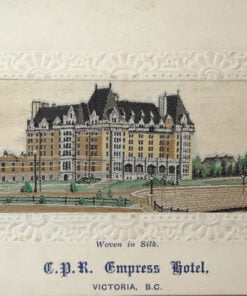 Stevens Postcard CPR Empress Hotel, Victoria BC