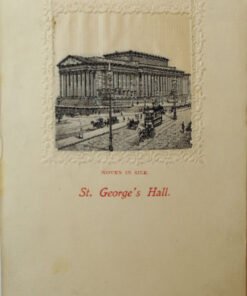 Silk Postcard St George's Hall