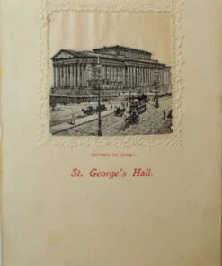 Silk Postcard St George's Hall