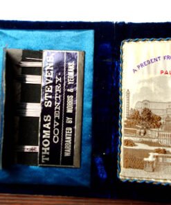 Needle Case: A Present from the Crystal Palace (by T Stevens)