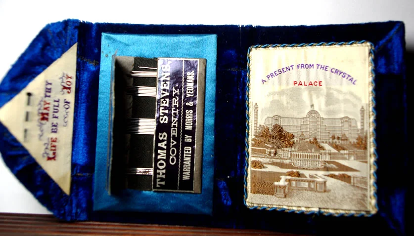 Needle Case: A Present from the Crystal Palace (by T Stevens)