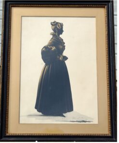 Frith Silhouette Mrs Ann Margaret Wight 1835
