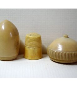 Vegetable Ivory Needle Case (V9)